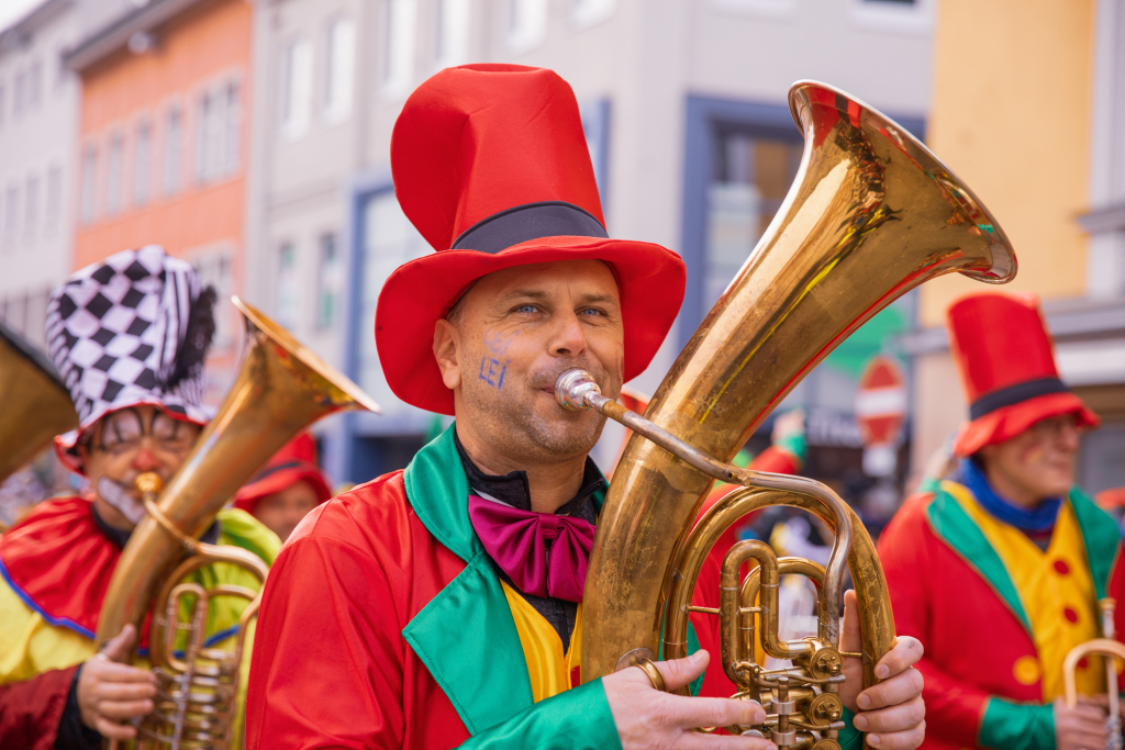 Fasching - angepasster Gehoerschutz fuer laute Partys